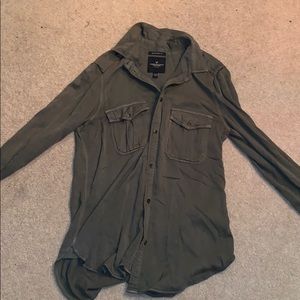 American eagle button up flannel